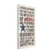 Stupell Industries Pledge of Allegiance Patriotic Wall Plaque Art